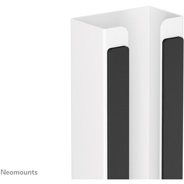NEOMOUNTS Magnetic Cable Cover for sit/stand desk frames multiple cables white