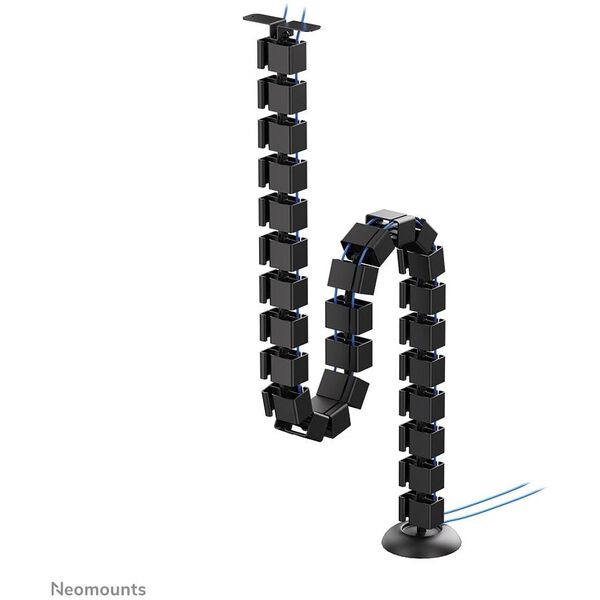 NEOMOUNTS Cable Spine Organizer for sit/stand desk frames screw mounted black