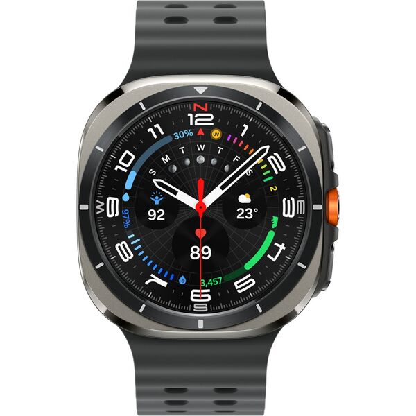 Samsung Galaxy Watch Ultra 3,81 cm (1.5") AMOLED 47 mm Cyfrowy 480 x 480 px Ekran dotykowy 4G Srebrny Wi-Fi GPS