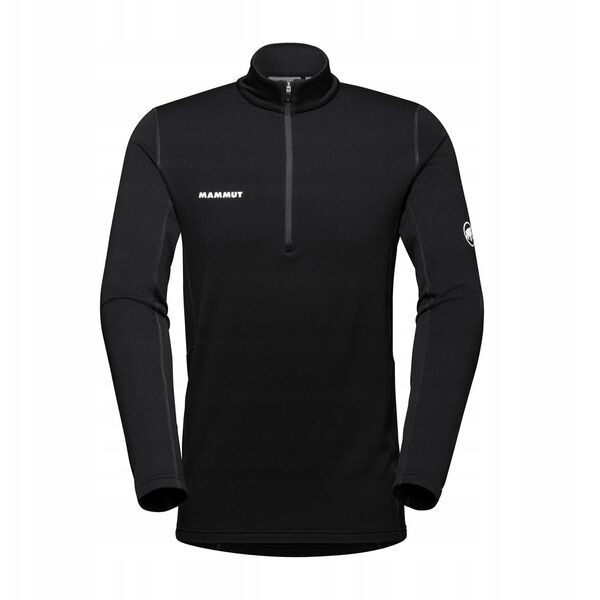 Bluza męska Mammut Aenergy ML Half Zip Pull - black