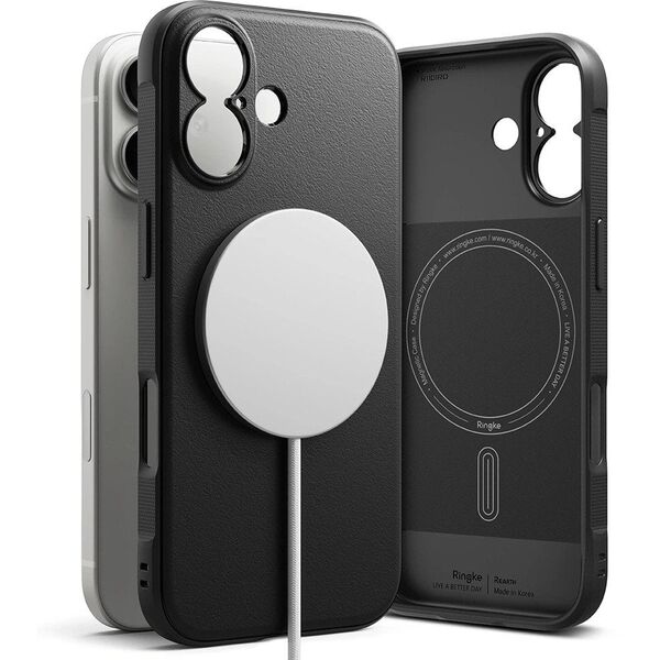 Etui Ringke Onyx Magnetic MagSafe do Apple iPhone 17 Black