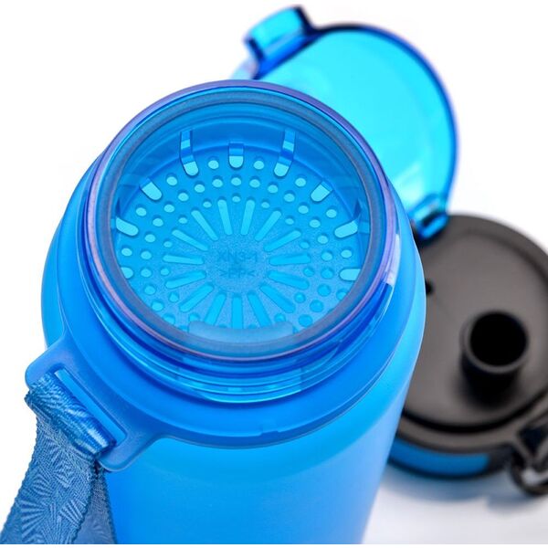Meteor Butelka z sitkiem niebieska 650 ml