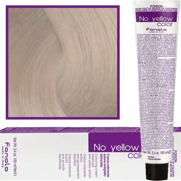 Fanola Fanola, No Yellow Color, Permanent Hair Dye, 9 Ice, 100 ml For Women