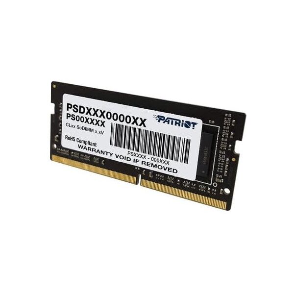 Μνήμη για φορητό υπολογιστή Patriot PATRIOT Signature Series 16GB DDR4 1x16GB 3200MHz SODIMM Single