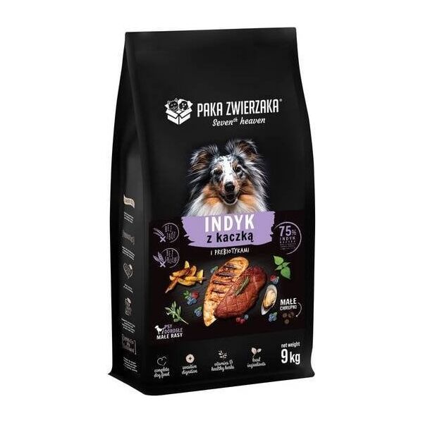 Paka Zwierzaka Paka Zwierzaka Karma Dla Psa Indyk z Kaczką Mini 9kg
