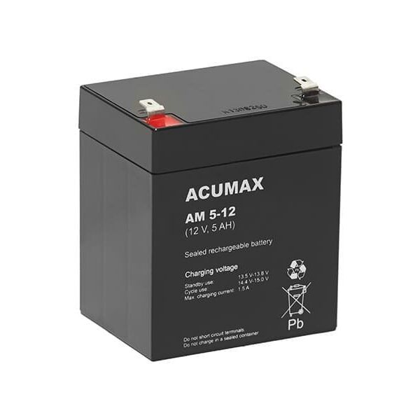 EMU Ηλεκτρονικό AM 5-12 T2 VRLA AGM 12 V 5 Ah