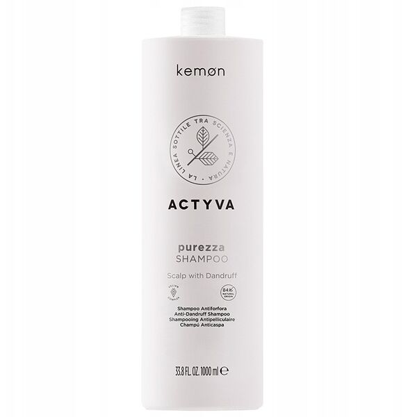 Kemon Actyva Purezza Shampoo 1000 ml