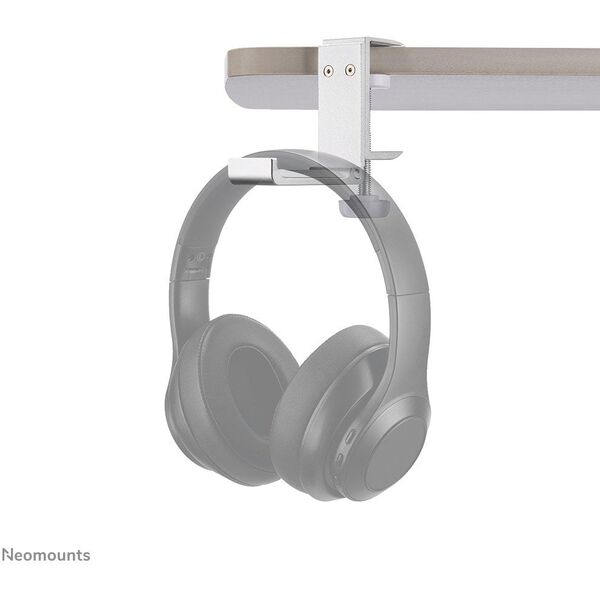 NEOMOUNTS Headphone Holder Clamp mounted aluminum