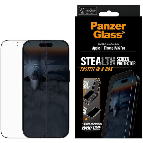STEALTH SCREEN PROTECTOR W. BLA