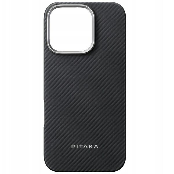 Case PITAKA Ultra-Slim MagSafe for iPhone 16 Pro Max black grey