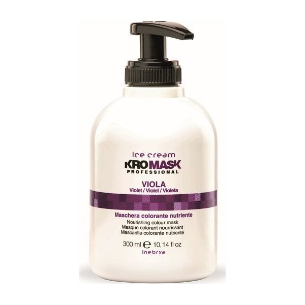 Inebrya INEBRYA_Ice Cream Kromask Professional Viola maska do każdego rodzaju włosów Violet 300ml
