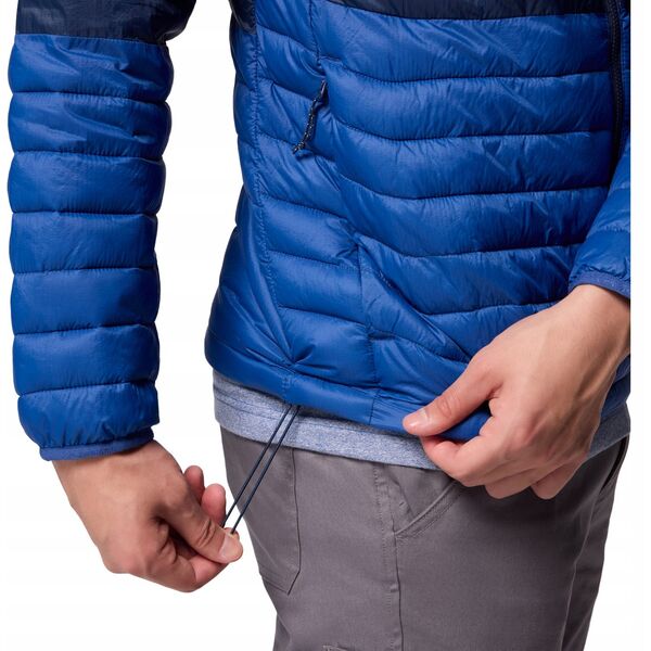 Columbia Powder Pass Hooded Jacket 2134131433 Niebieskie XL