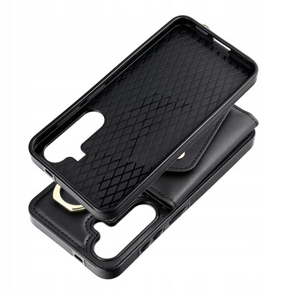 Futerał portfel WONDER dla SAMSUNG A16 5G czarny