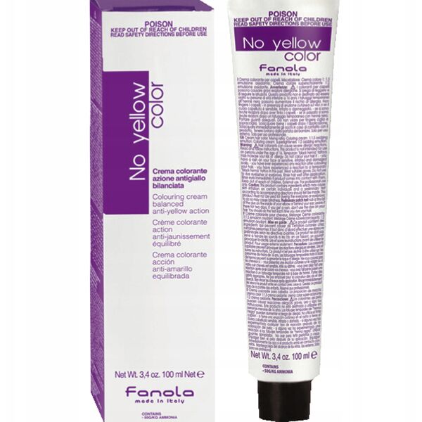 Fanola No Yellow Color Colouring Cream S.1202 100 ml