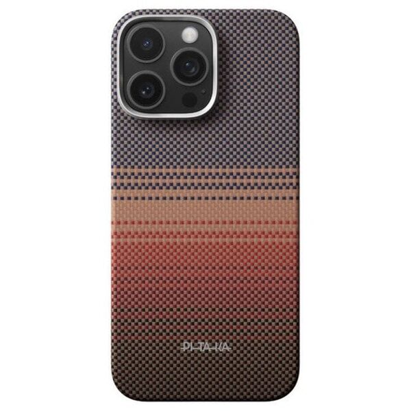 Pitaka Ultra-Slim Case, Sunset (PitaTap) - iPhone 16 Pro Max