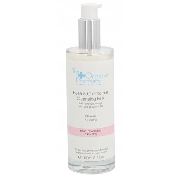 The Organic Pharmacy Rose & Chamomile Cleansing Milk