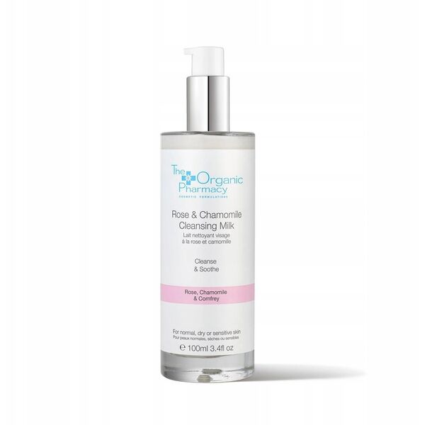 The Organic Pharmacy Rose & Chamomile Cleansing Milk