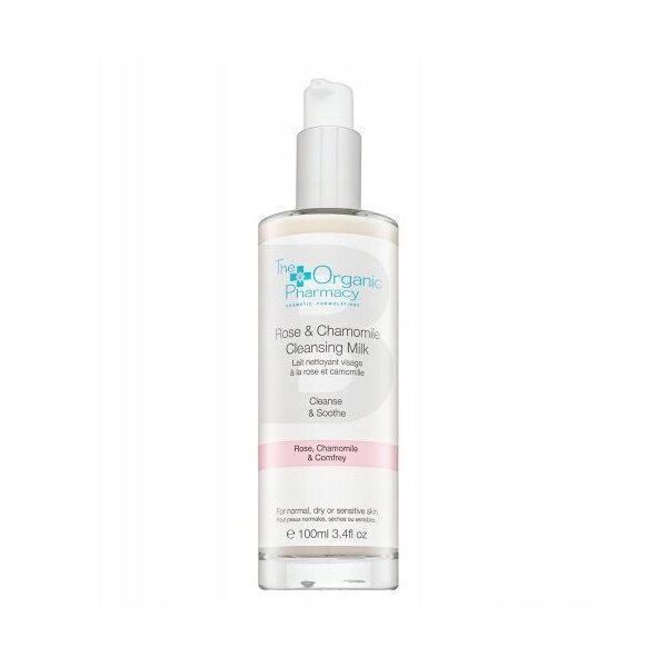 The Organic Pharmacy Rose & Chamomile Cleansing Milk