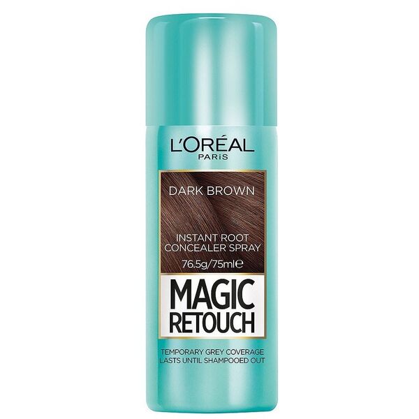L'Oreal Paris, Magic Retouch, Root Touch-Up Spray, 02 Dark Natural Brown, 75 ml For Women