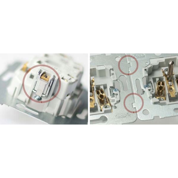 Elektroniczny czujnik ruchu Ospel Sonata ŁP-16R/m/82 230V 136° IP20 kaszmir