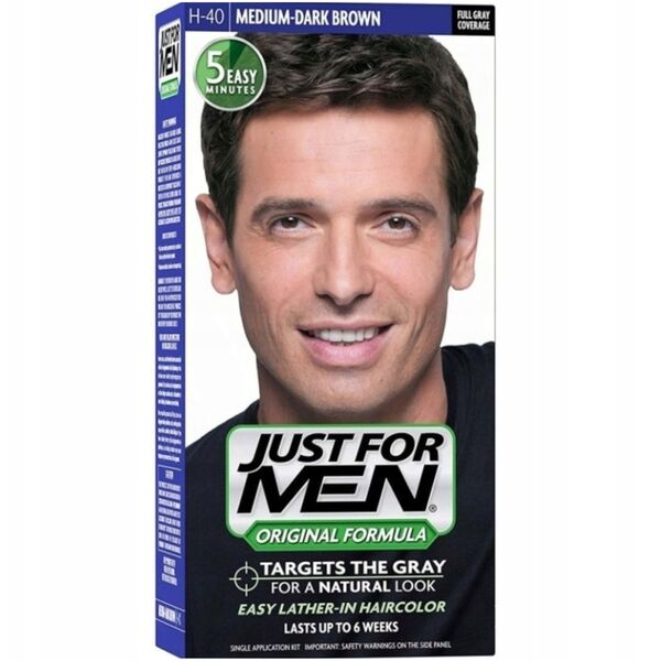 Just for men Just For Men Szampon koloryzujący do włosów H40 Medium Dark Brown