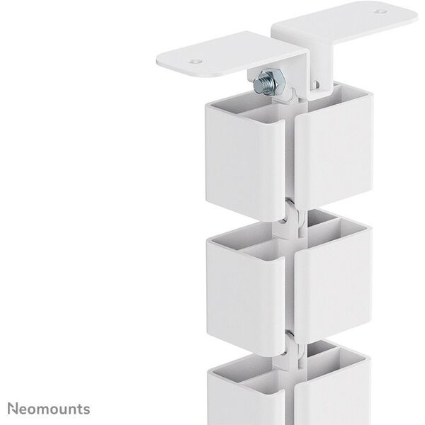 NEOMOUNTS Cable Spine Organizer for sit/stand desk frames screw mounted white