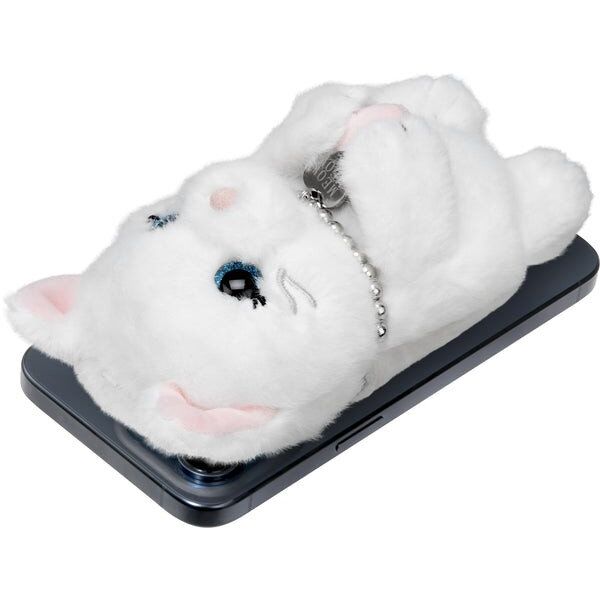 LAUT MAGMOJI WALLET Marshmallow Cat comp.with MagSafe