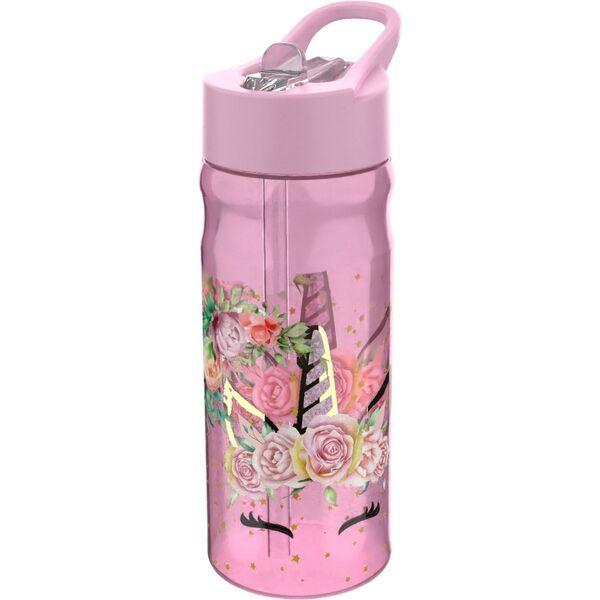 UNICORN FLOWERS water bottle, 500ml