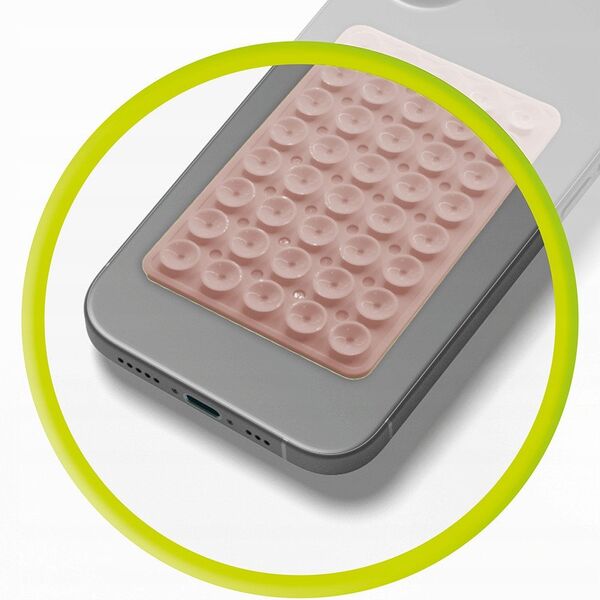 Mobile Origin Sticker Phone Mount O1, light pink