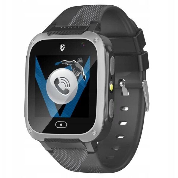 Smartwatch dla dziecka KiDiZ Basic czarny