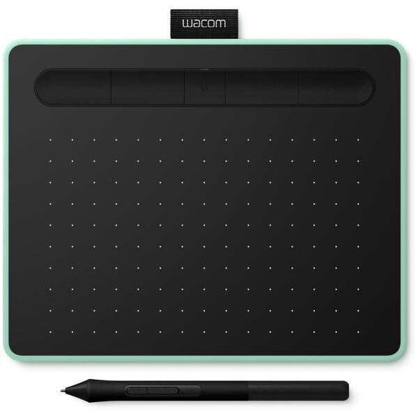 Wacom Intuos S Bluetooth tablet graficzny Zielony, Czarny 2540 lpi 152 x 95 mm USB/Bluetooth