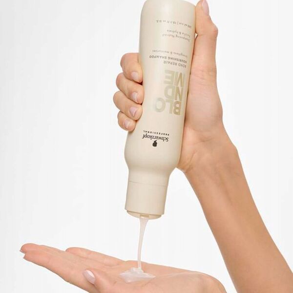 SCHWARZKOPF PROFESSIONAL_BlondMe Bond Repair Brightening Shampoo szampon do włosów rozświetlający 300ml