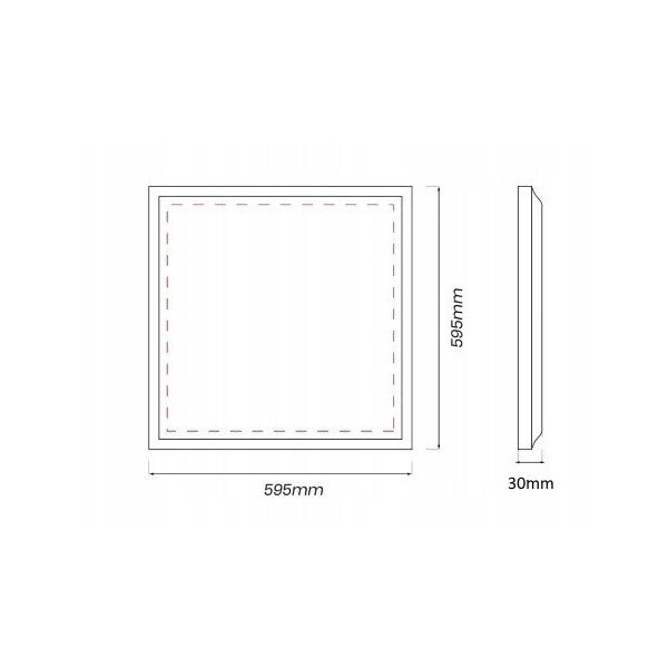 PANEL OŚWIETLENIOWY LED AD-PD-6602LZM4 ADVITI