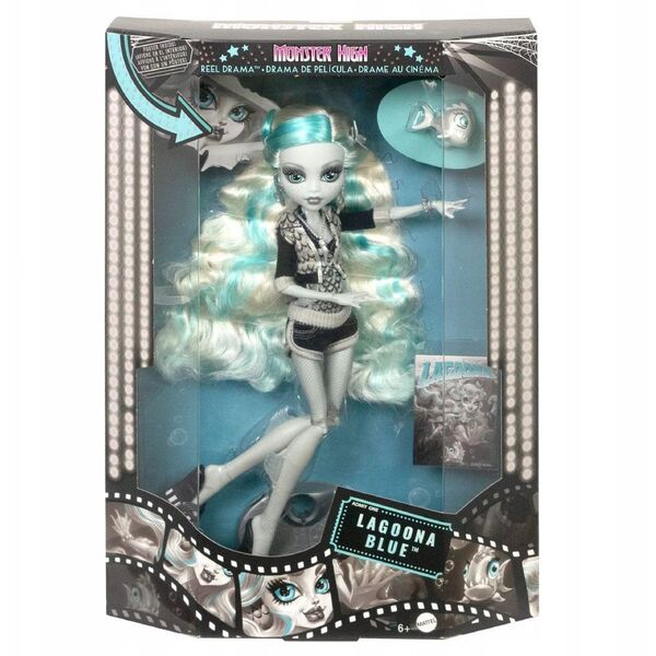 Monster High Reel Drama™ Straszny Seans Lagoona Blue Lalka HKN30
