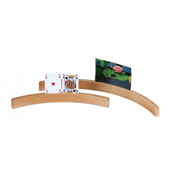 Stojak na karty drewniany 35 cm Engelhart