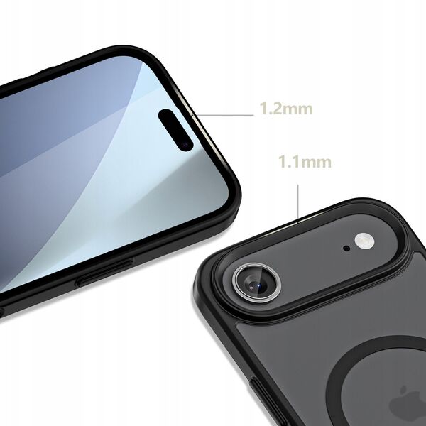 Etui Tech-Protect MagMat MagSafe do Apple iPhone 17 Air Matte Black