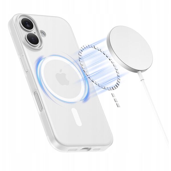 Etui Tech-Protect Magslim MagSafe do Apple iPhone 17 Matte/white