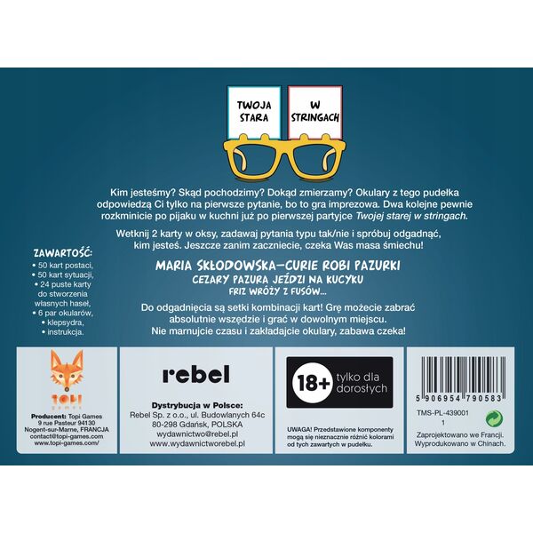 Rebel gra Twoja Stara w stringach 90583
