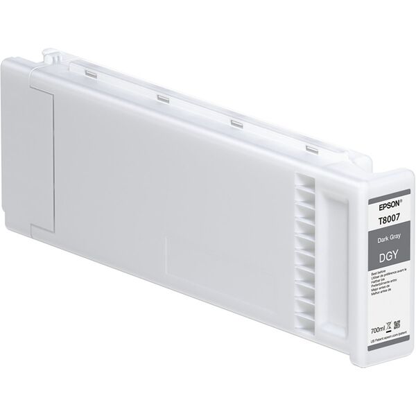 EPSON 5LB Singlepack Dark Gray T800700 UltraChrome PRO 700ml