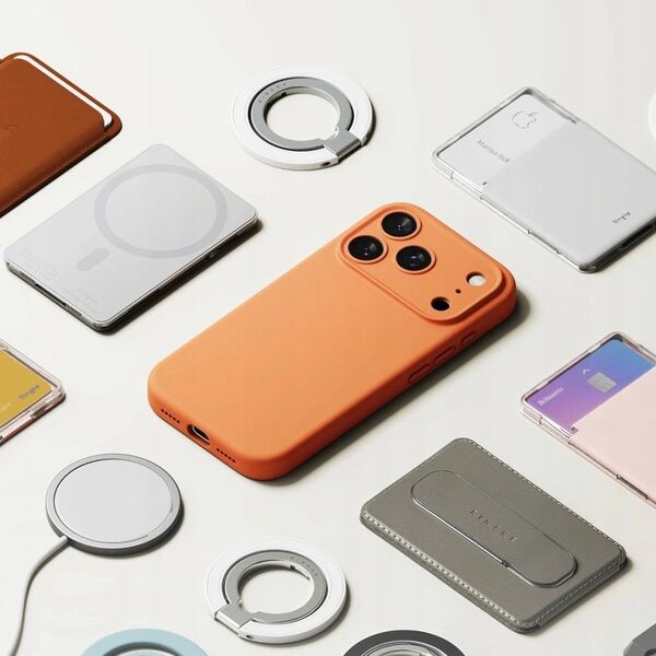 Etui Ringke Silicone Magnetic MagSafe do Apple iPhone 17 Pro Max Tangerine