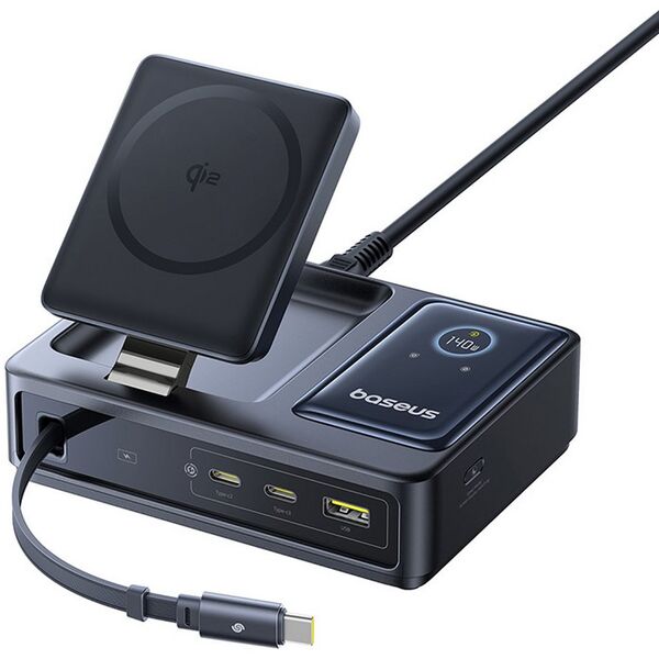 Baseus NOMOS 5-in-1 Ladegerät Wireless Charging 140W