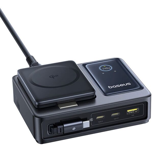 Baseus NOMOS 5-in-1 Ladegerät Wireless Charging 140W