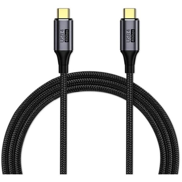 PREMIUMCORD Kabel USB4™ Gen 3x2 40Gbps 8K@60Hz 240W Thunderbolt 3 kabel 0,3m