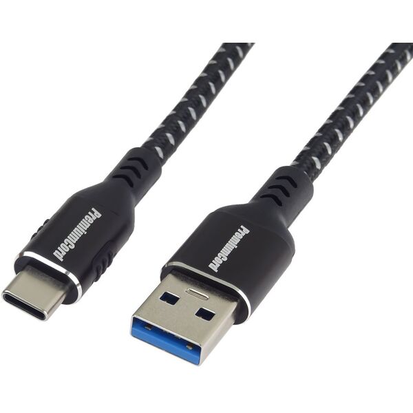 PREMIUMCORD Kabel USB-C na USB 3.0, 5Gbit/s, 0.5m