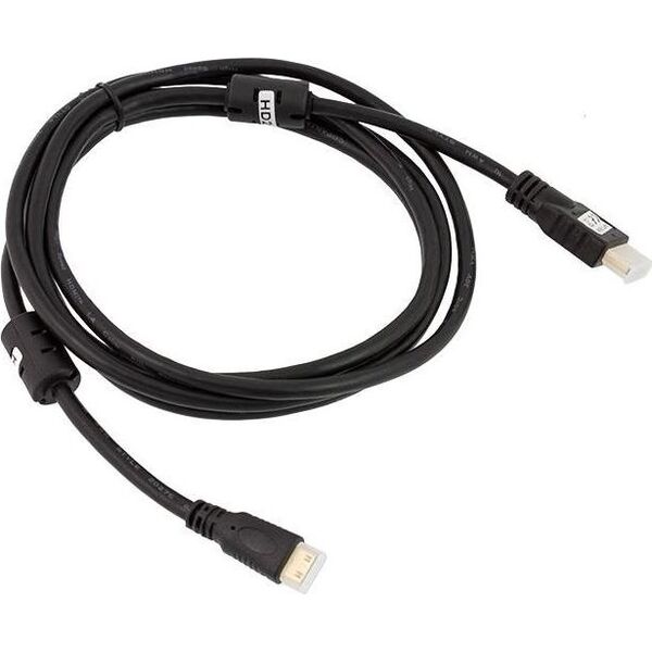 Kabel Hertz HDMI Mini - HDMI 2m czarny (HD21)