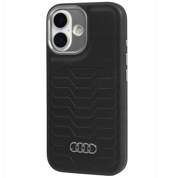 Case Audi GT Synthetic Leather MagSafe for iPhone 17 black