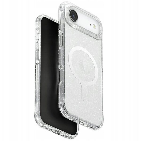 UNIQ LifePro Xtreme Case for iPhone 17 Air Magclick Charging Clear/Glitter