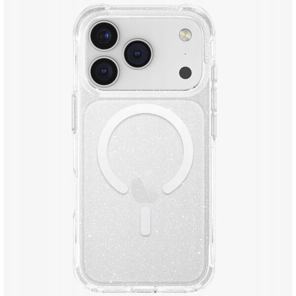 UNIQ LifePro Xtreme Case for iPhone 17 Pro Magclick Charging Clear/Glitter