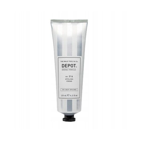 Depot, 300 Hair Stylings No. 316, UV Filter, Hair Styling Cream, Medium Hold, 125 ml For Men