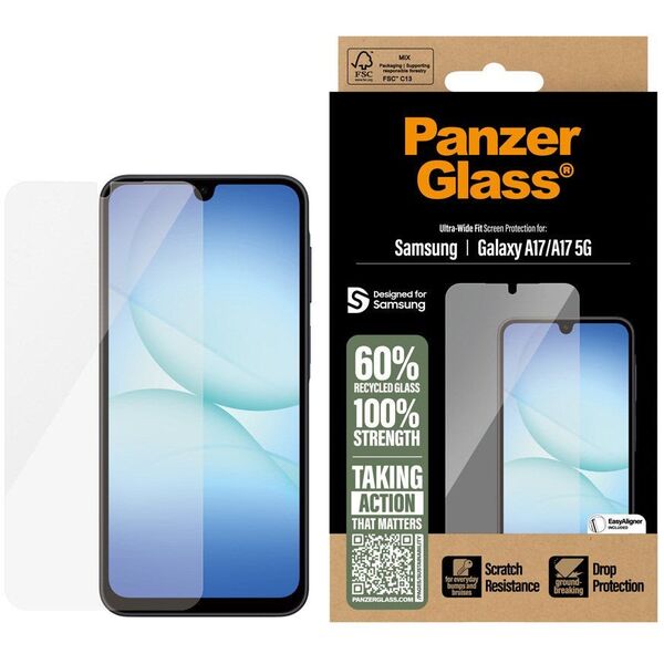 PanzerGlass Screen Protector Galaxy A17/A17 5G UWF